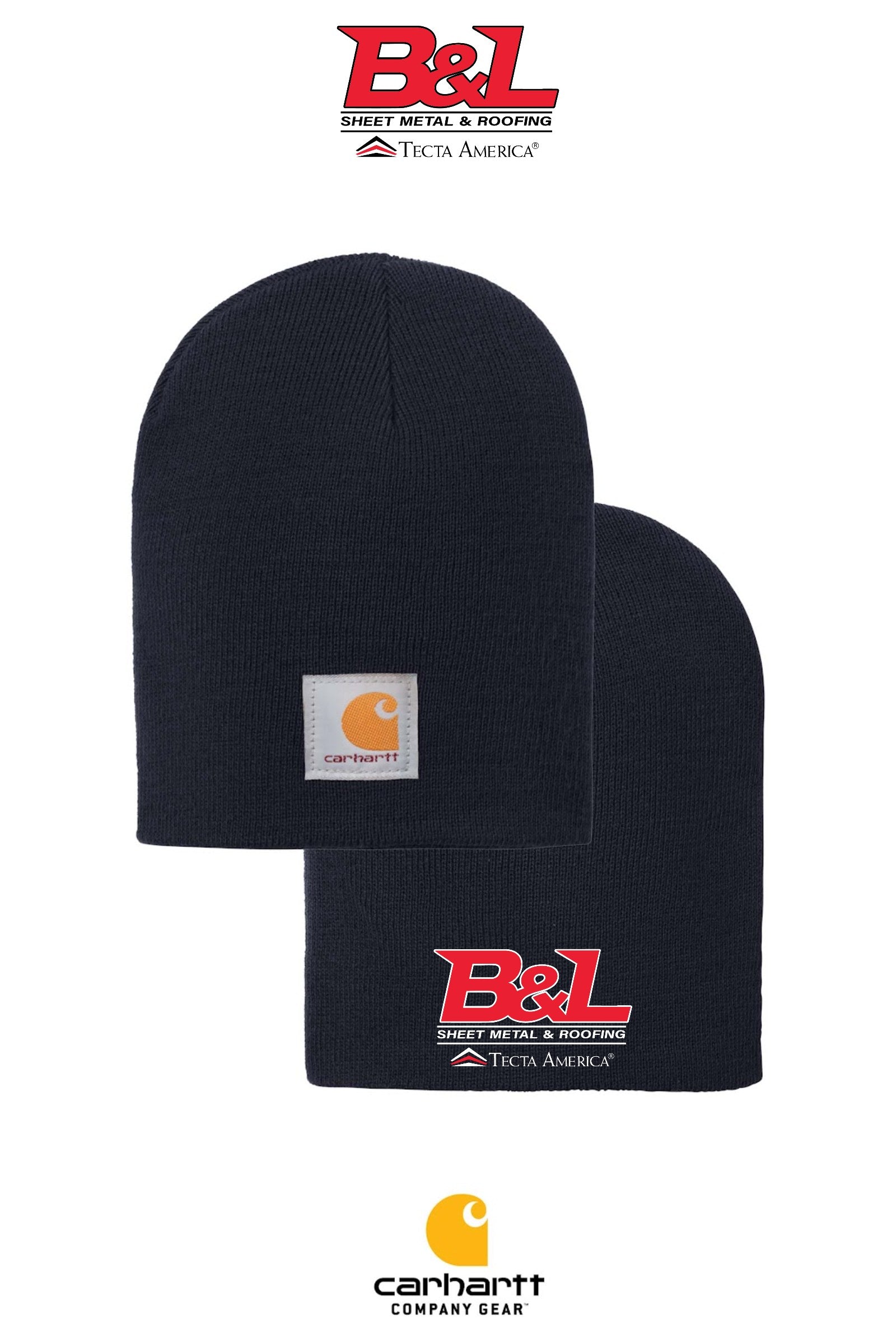 Carhartt® Acrylic Knit Hat - B&L Sheet Metal & Roofing