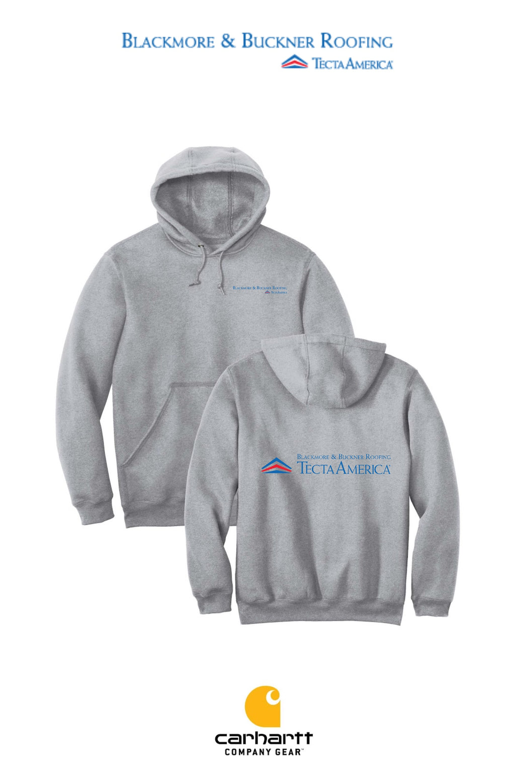 Carhartt® Midweight Hooded Sweatshirt - Blackmore & Buckner