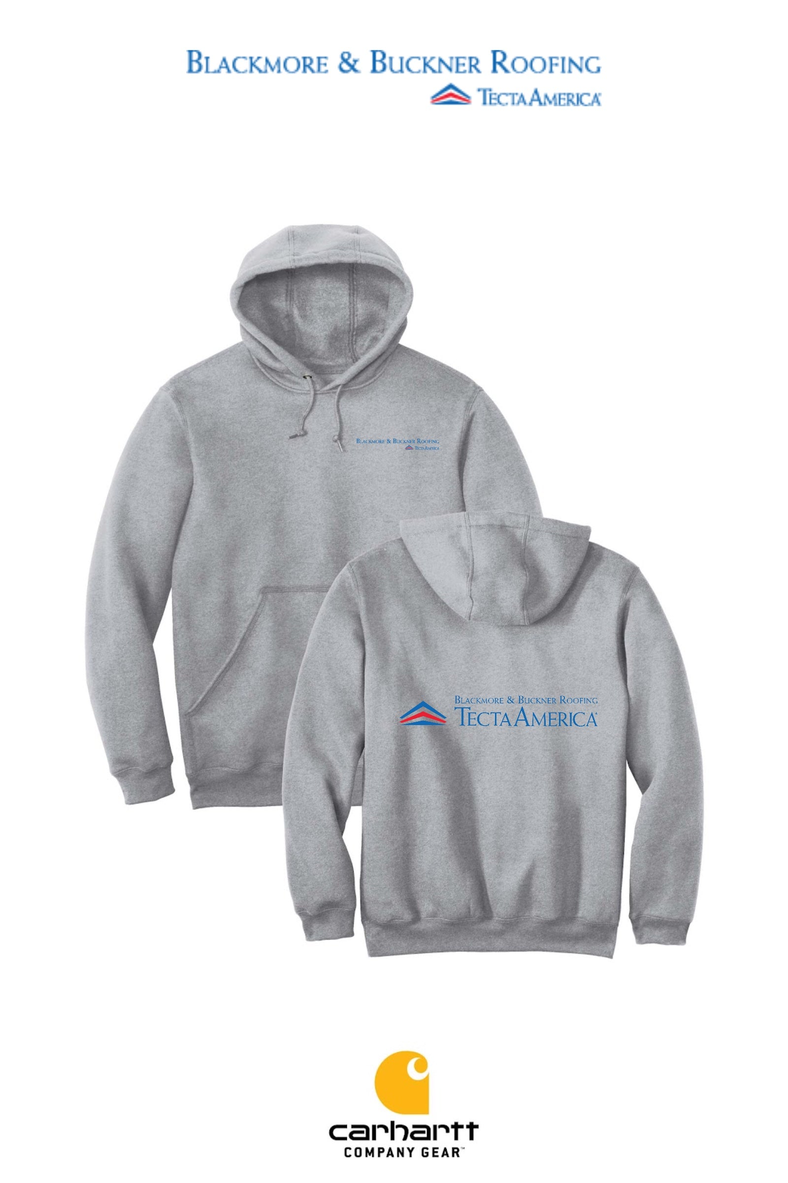 Carhartt® Midweight Hooded Sweatshirt - Blackmore & Buckner