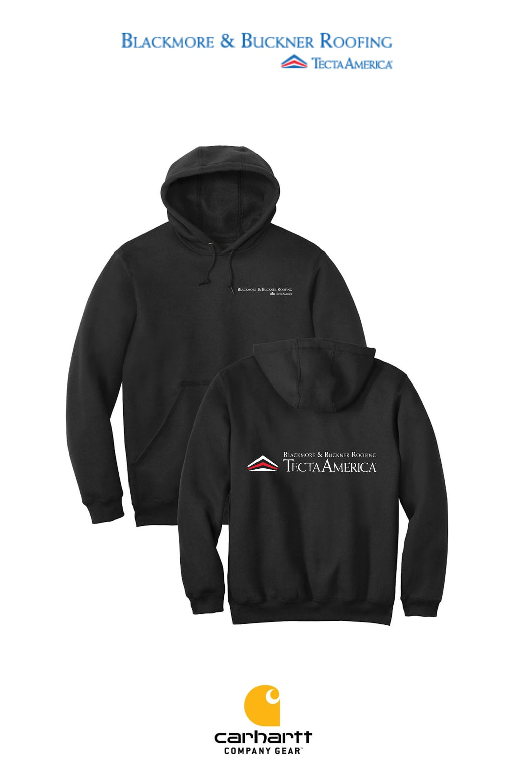 Carhartt® Midweight Hooded Sweatshirt - Blackmore & Buckner