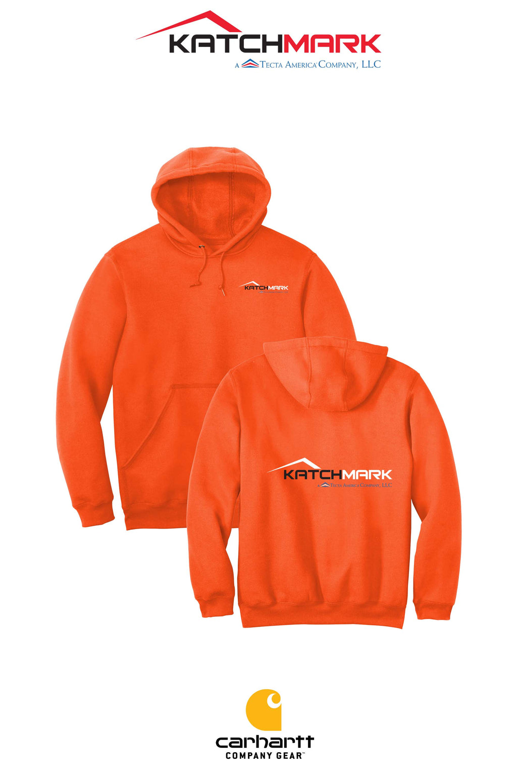 Carhartt® Midweight Hooded Sweatshirt - Katchmark, A Tecta American Company LLC
