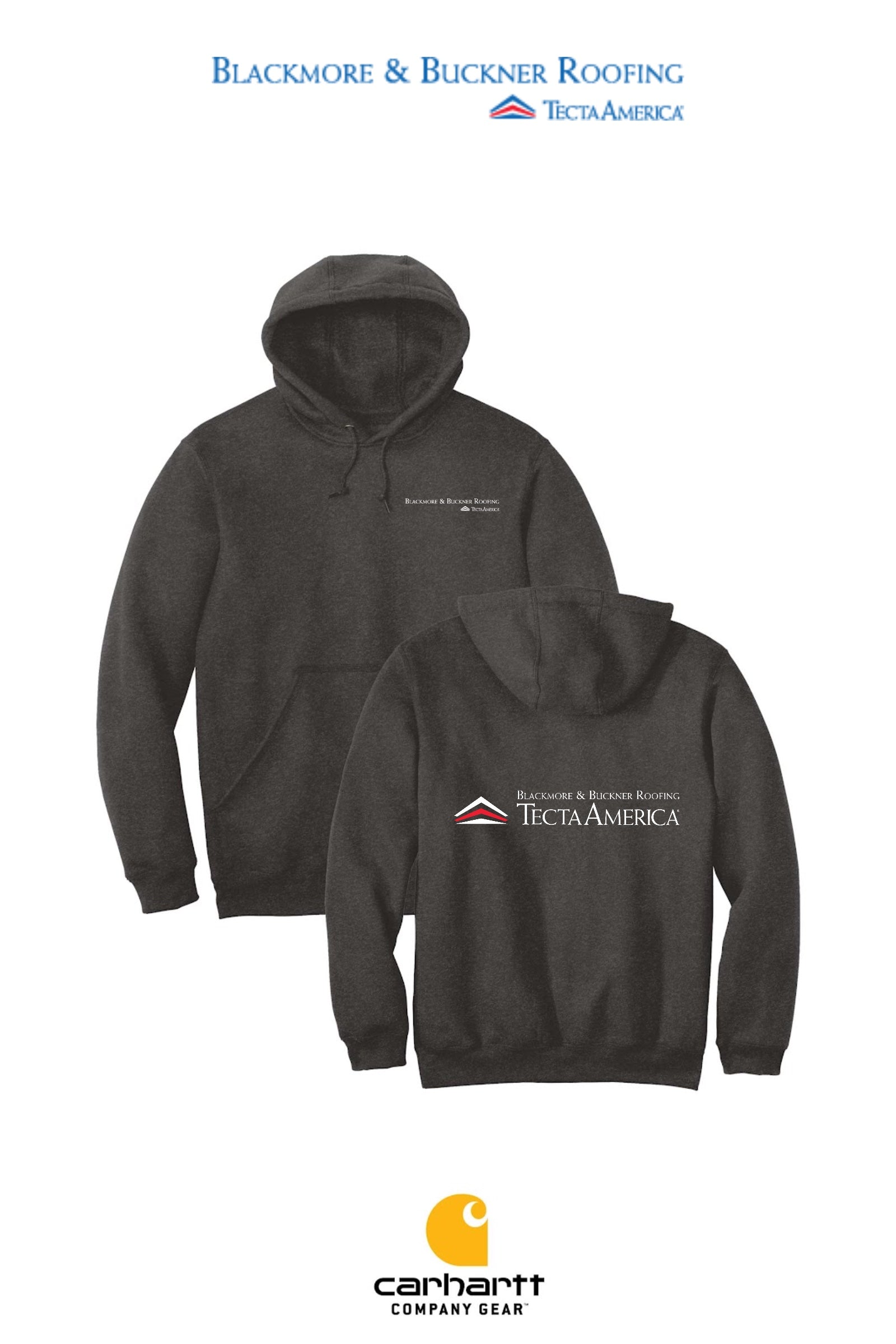 Carhartt® Midweight Hooded Sweatshirt - Blackmore & Buckner