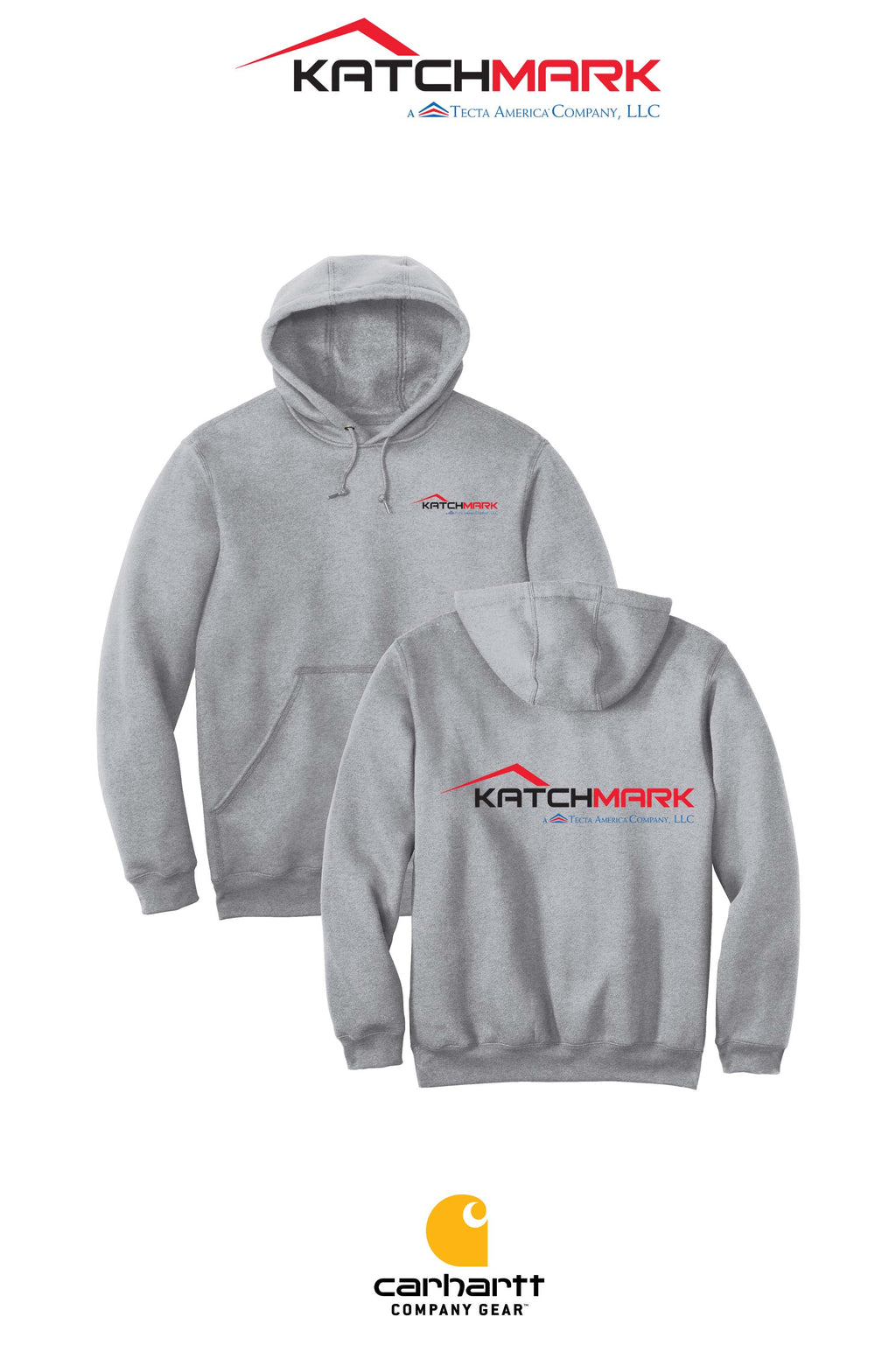 Carhartt® Midweight Hooded Sweatshirt - Katchmark, A Tecta American Company LLC