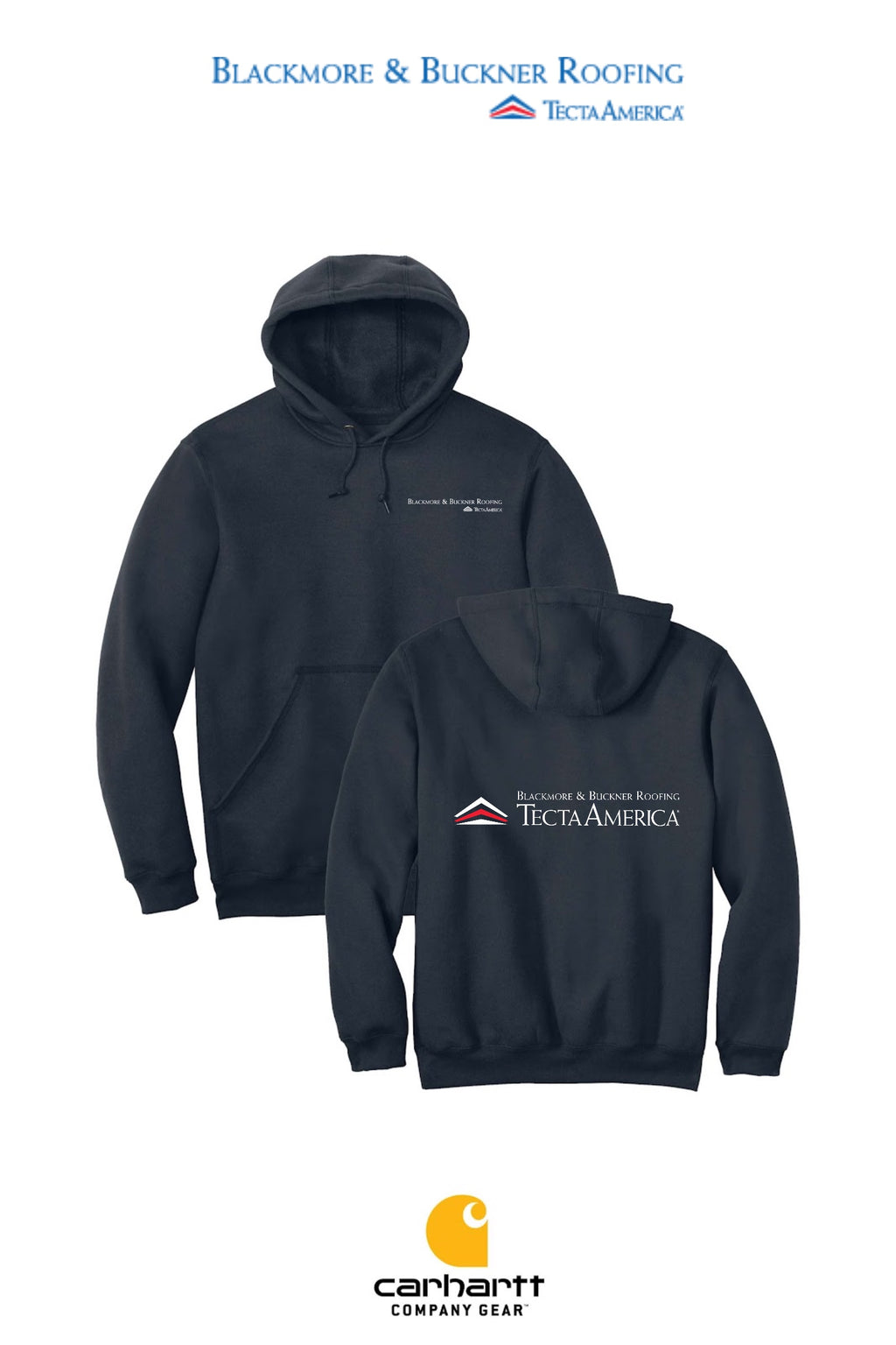 Carhartt® Midweight Hooded Sweatshirt - Blackmore & Buckner