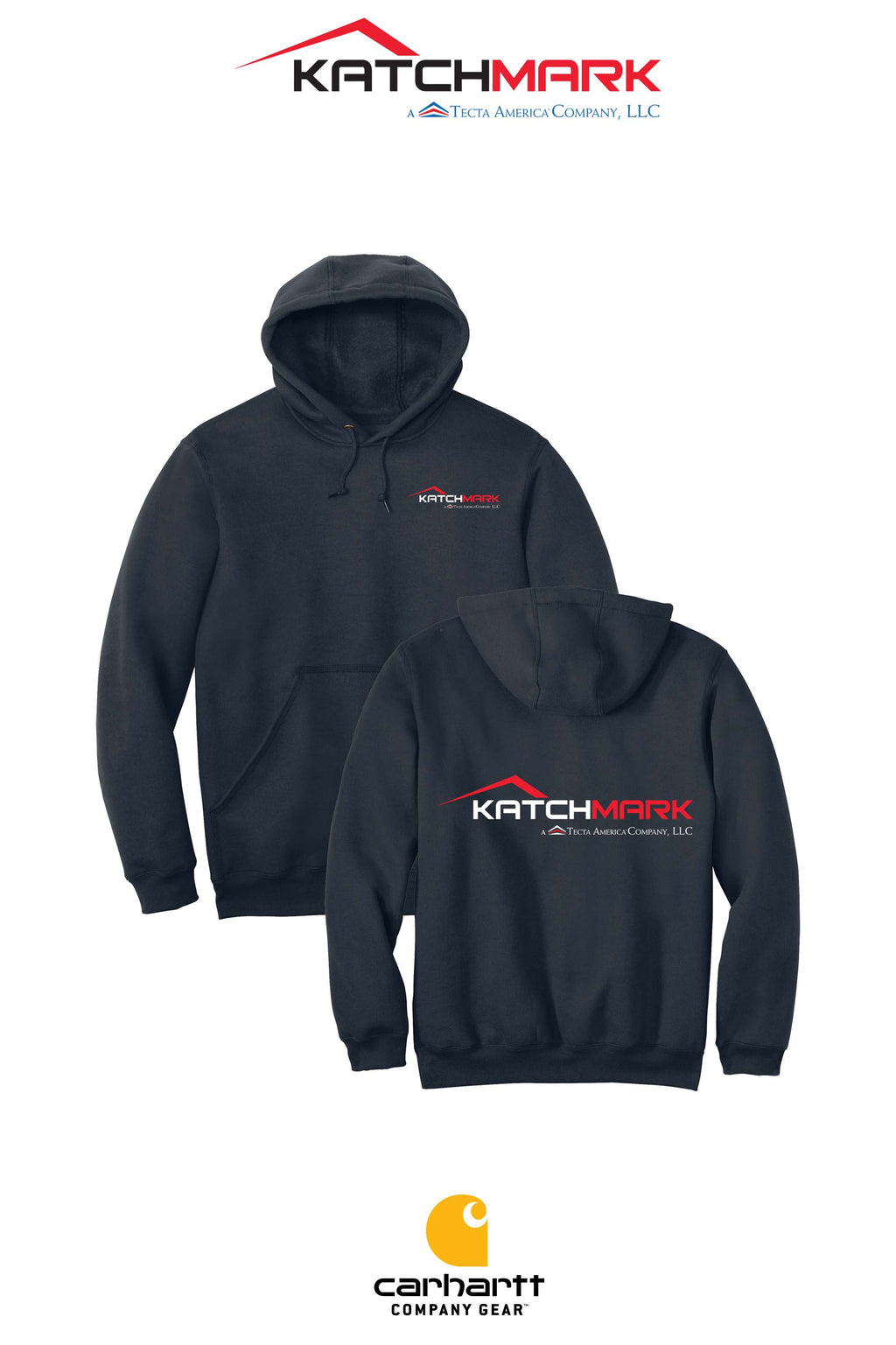 Carhartt® Midweight Hooded Sweatshirt - Katchmark, A Tecta American Company LLC