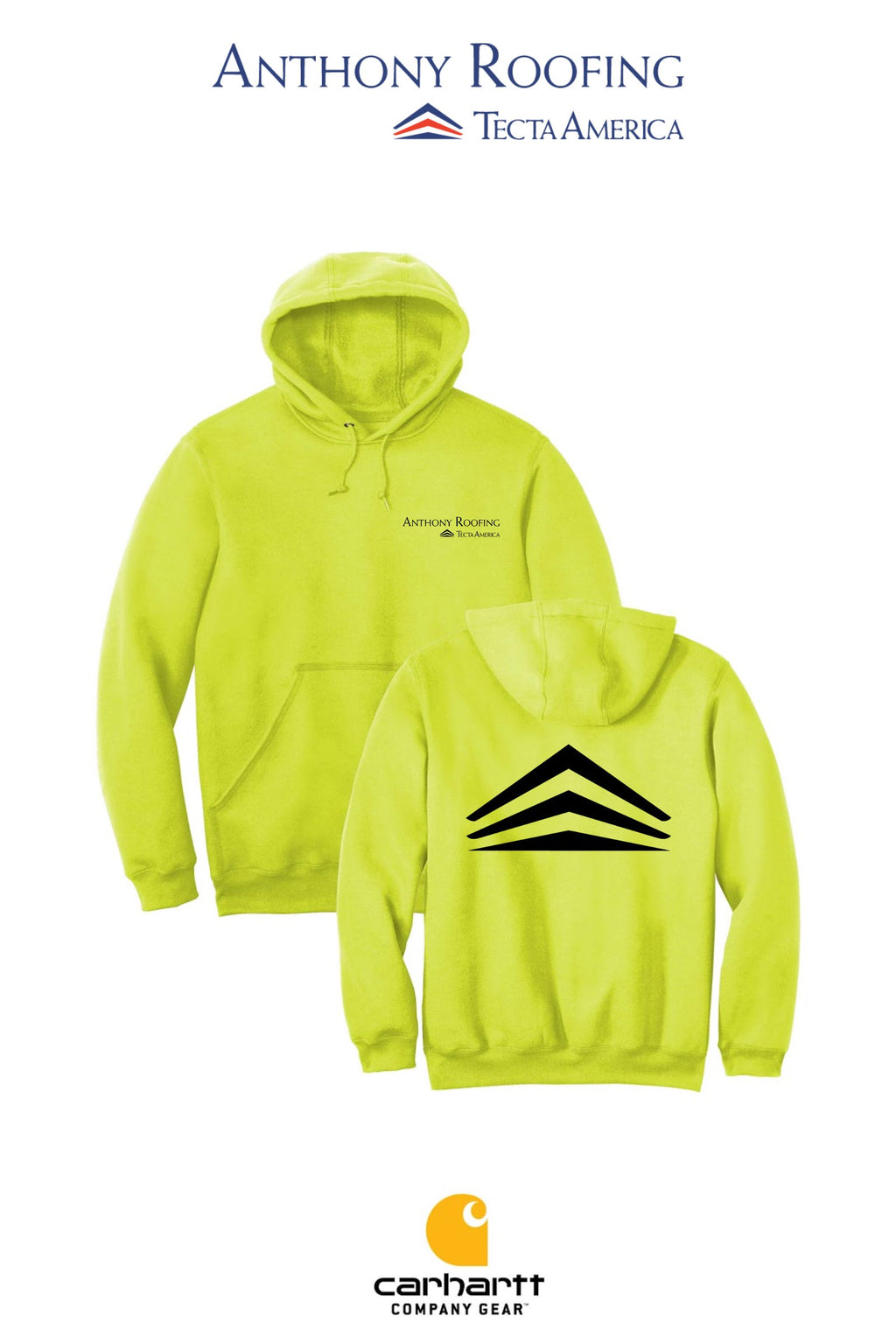 Carhartt® Midweight Hooded Sweatshirt - Anthony Roofing