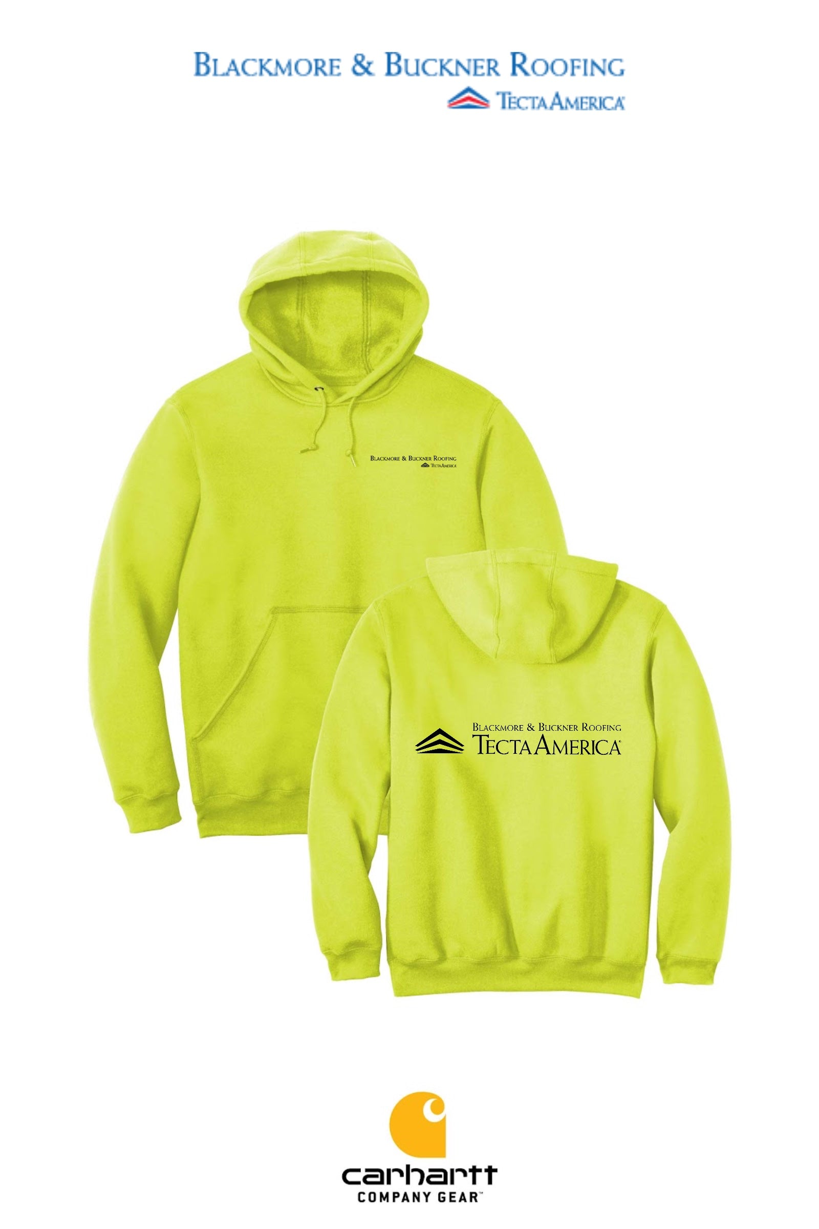 Carhartt® Midweight Hooded Sweatshirt - Blackmore & Buckner