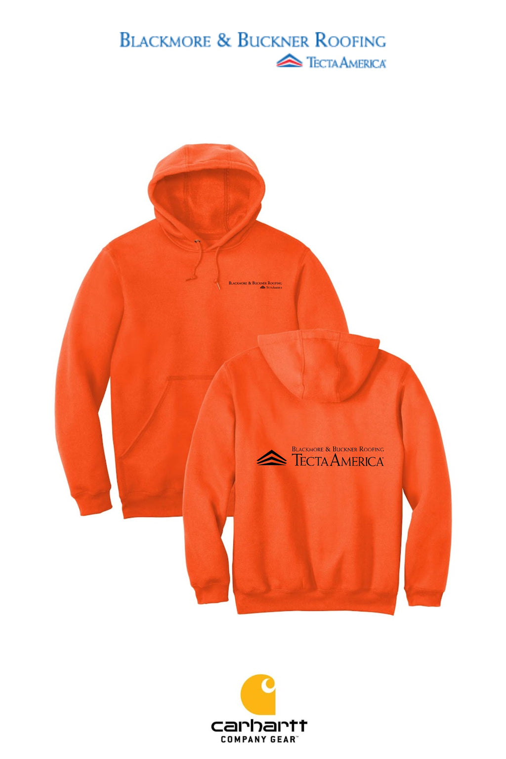 Carhartt® Midweight Hooded Sweatshirt - Blackmore & Buckner