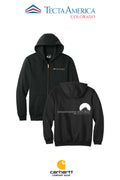 Carhartt® Midweight Hooded Zip-Front Sweatshirt - Monument Roofing of Colorado