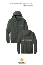 Carhartt® Midweight Hooded Zip-Front Sweatshirt - Blackmore & Buckner