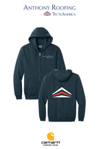 Carhartt® Midweight Hooded Zip-Front Sweatshirt - Anthony Roofing