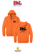 Carhartt® Midweight Hooded Zip-Front Sweatshirt - B&L Sheet Metal & Roofing