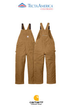 Carhartt® Firm Duck Insulated Bib Overalls - Monument Roofing of Colorado