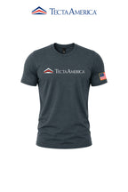 District® Perfect Tri® Tee "Tecta America" with Flag on Sleeve
