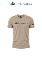District® Perfect Tri® Tee "Tecta America" with Flag on Sleeve