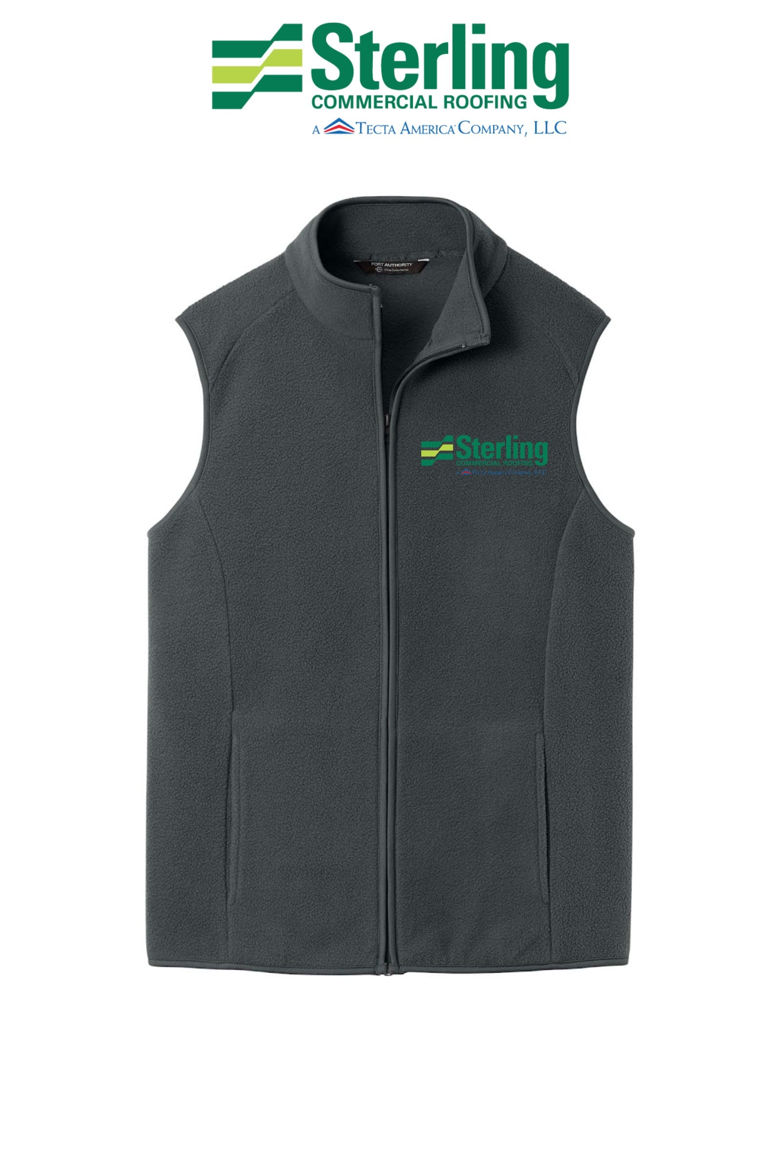 Port Authority® C-FREE® Fleece Vest - Sterling, A Tecta American Company LLC
