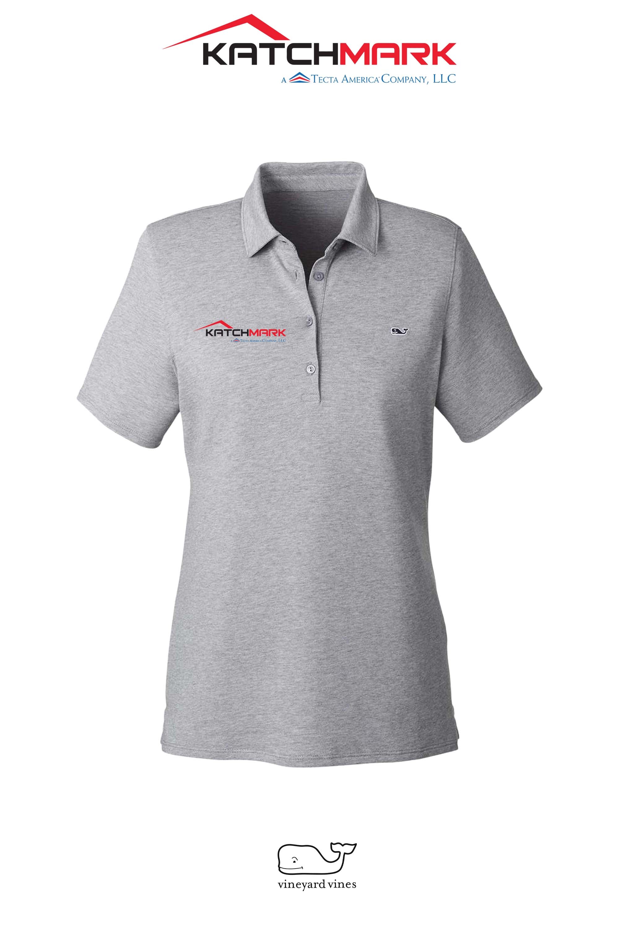 Peter Millar Women's Button Polo - Katchmark, A Tecta American Company LLC