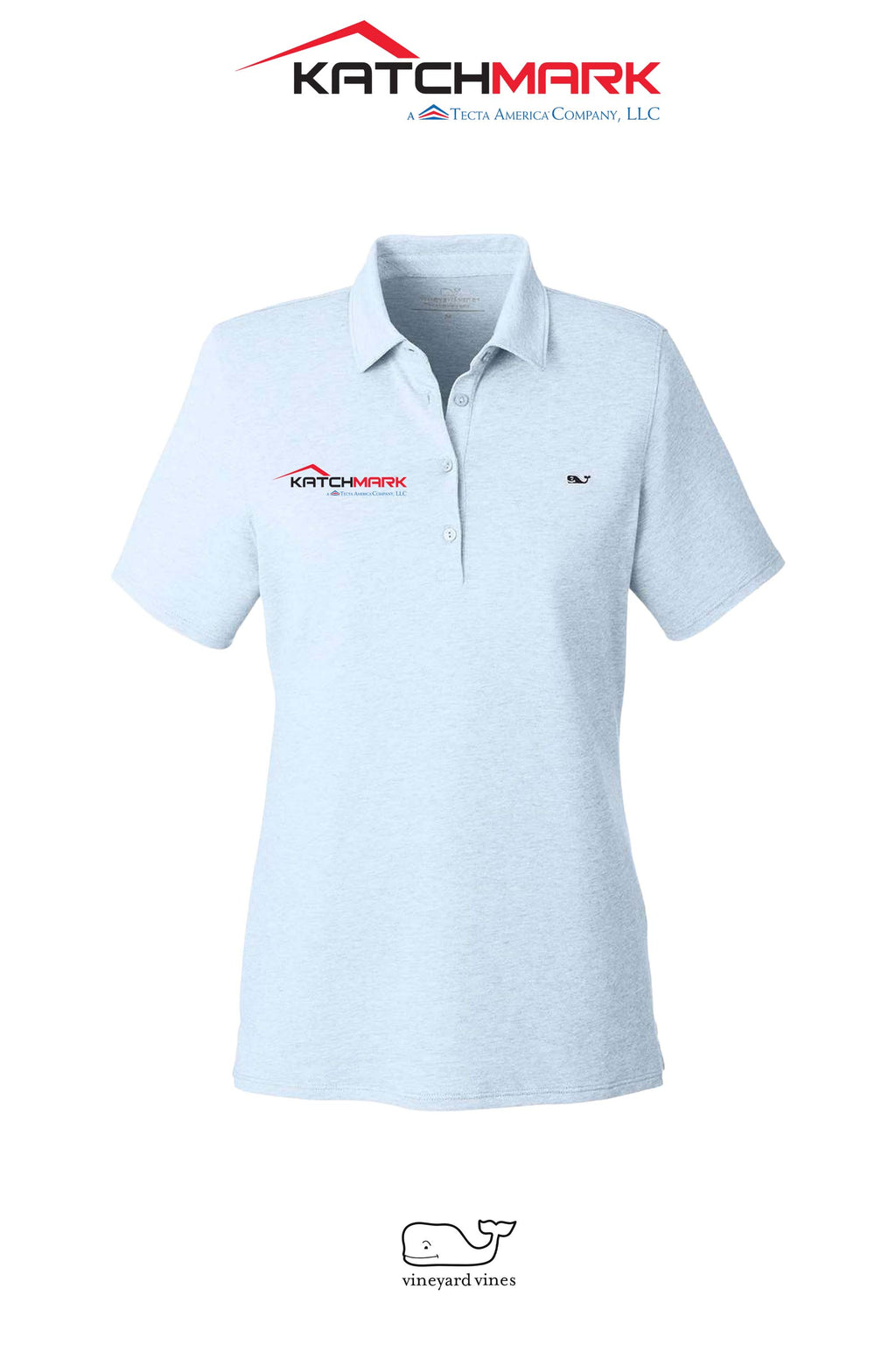vineyard vines Women's Edgartown Pique Polo - Katchmark, A Tecta American Company LLC