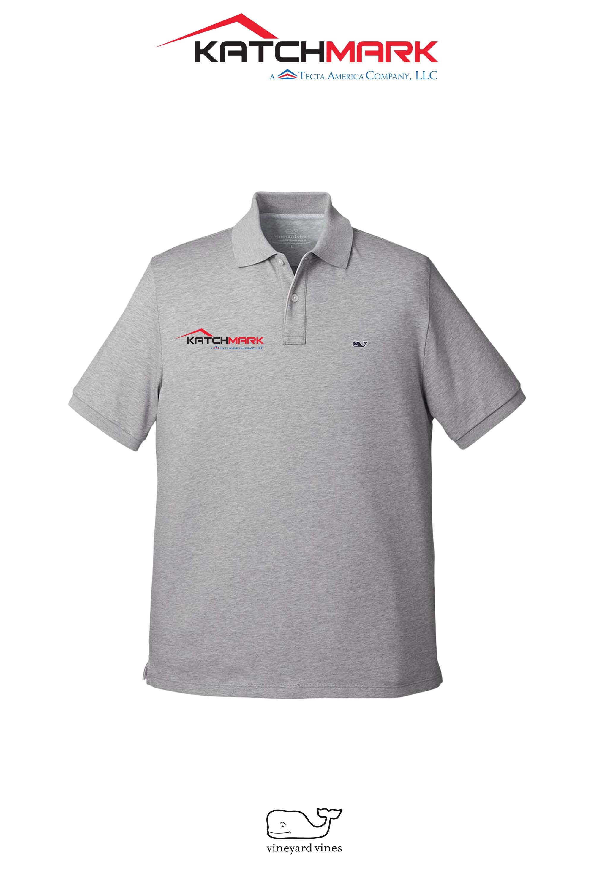 vineyard vines Men's Edgartown Pique Polo - Katchmark, A Tecta American Company LLC