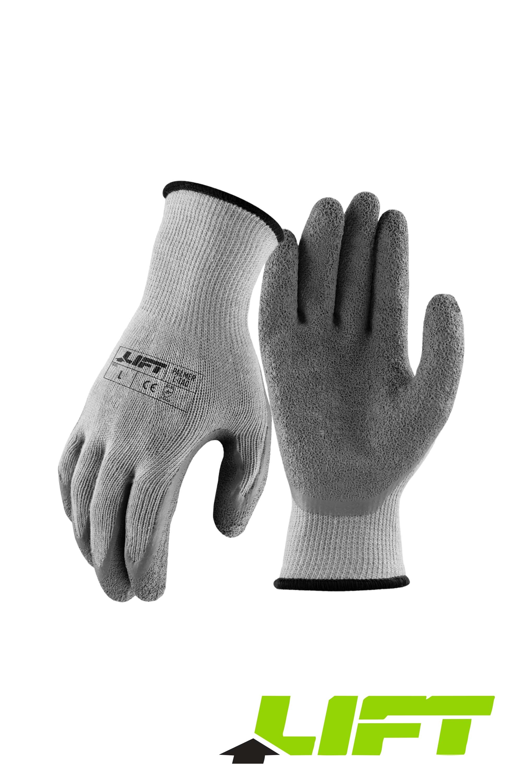 Palmer L-Tac Latex Crinkle Gloves