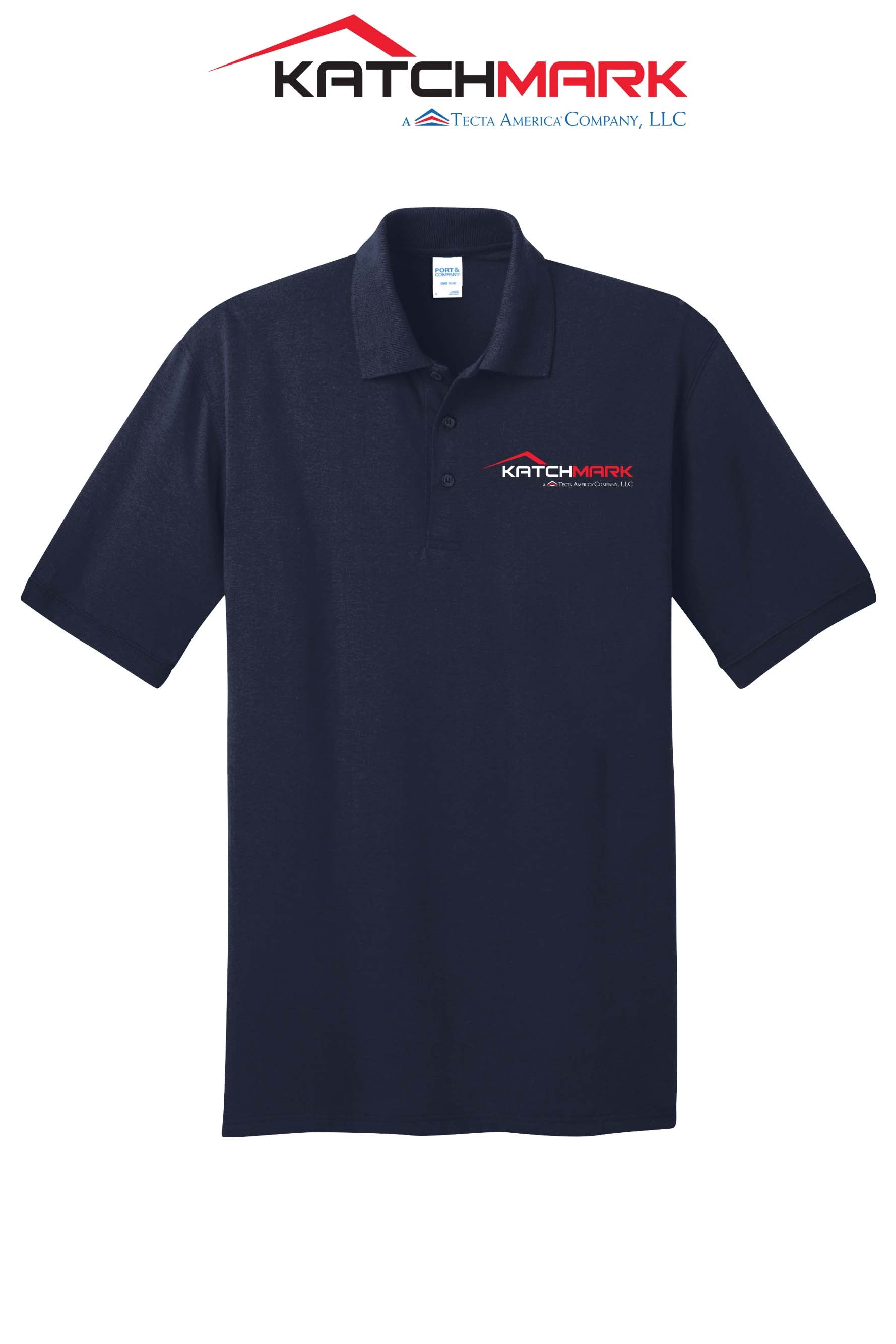 Port & Co™ Core Blend Jersey Knit Polo - Katchmark, A Tecta American Company LLC