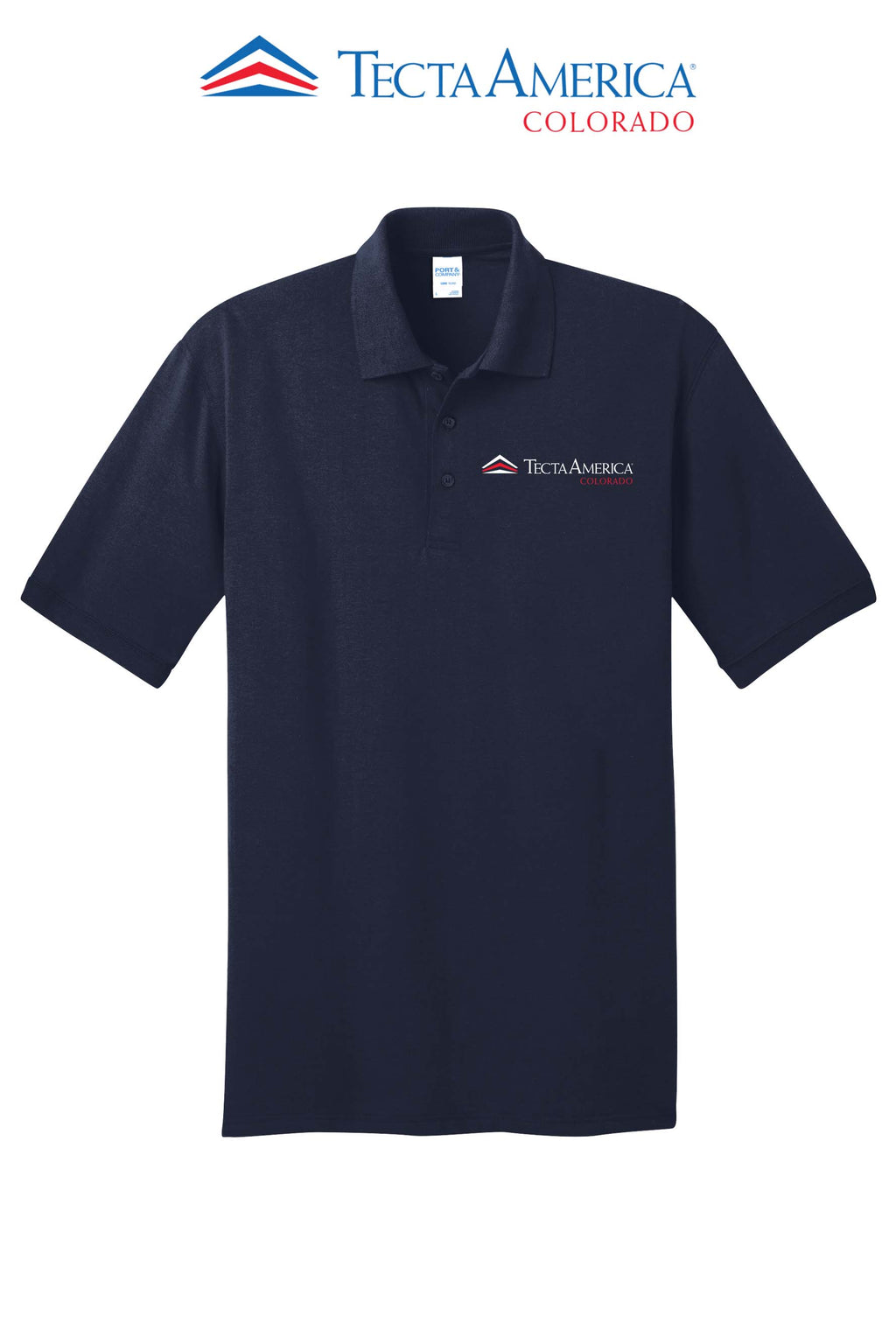 Port & Co™ Core Blend Jersey Knit Polo - Monument Roofing of Colorado