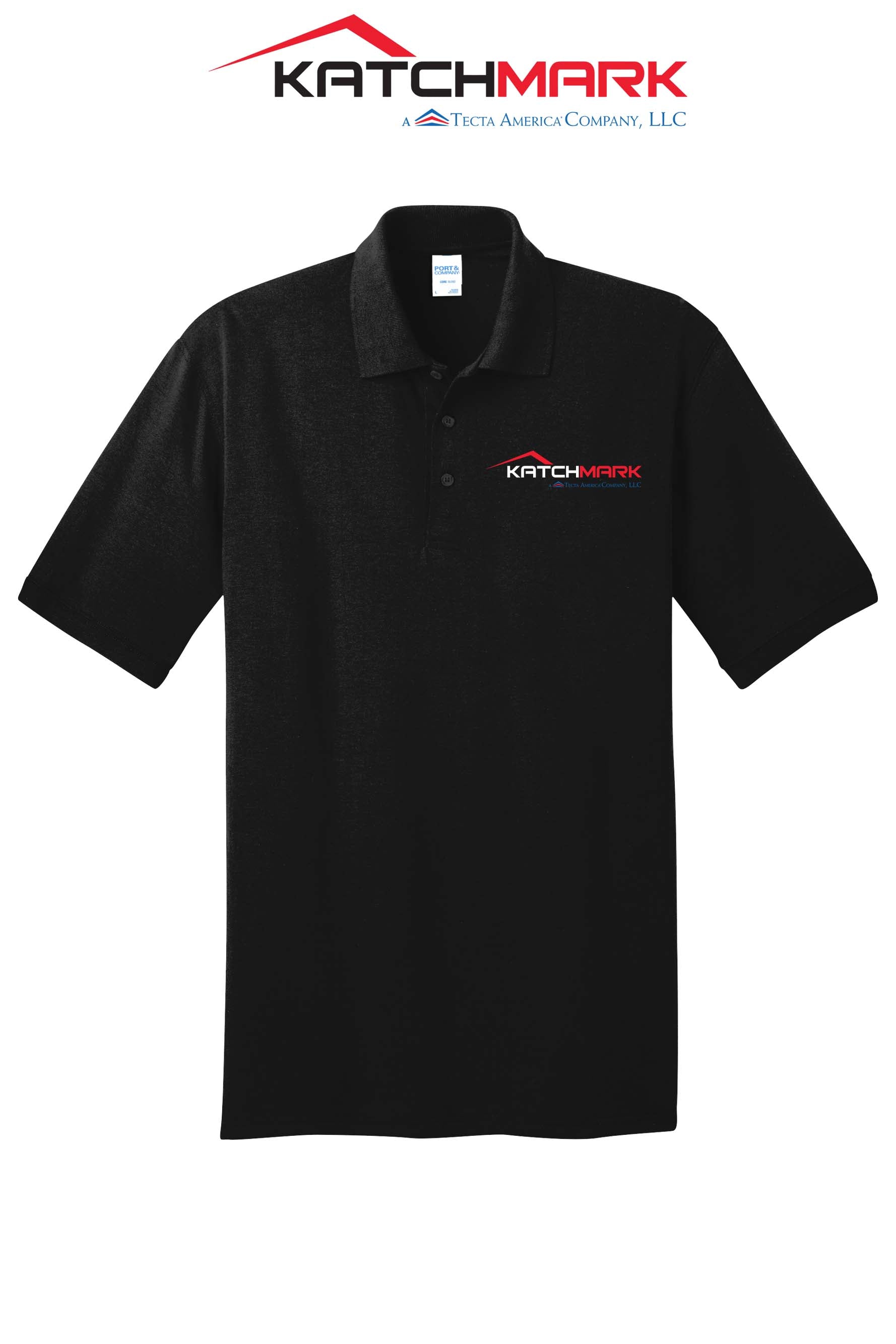 Port & Co™ Core Blend Jersey Knit Polo - Katchmark, A Tecta American Company LLC