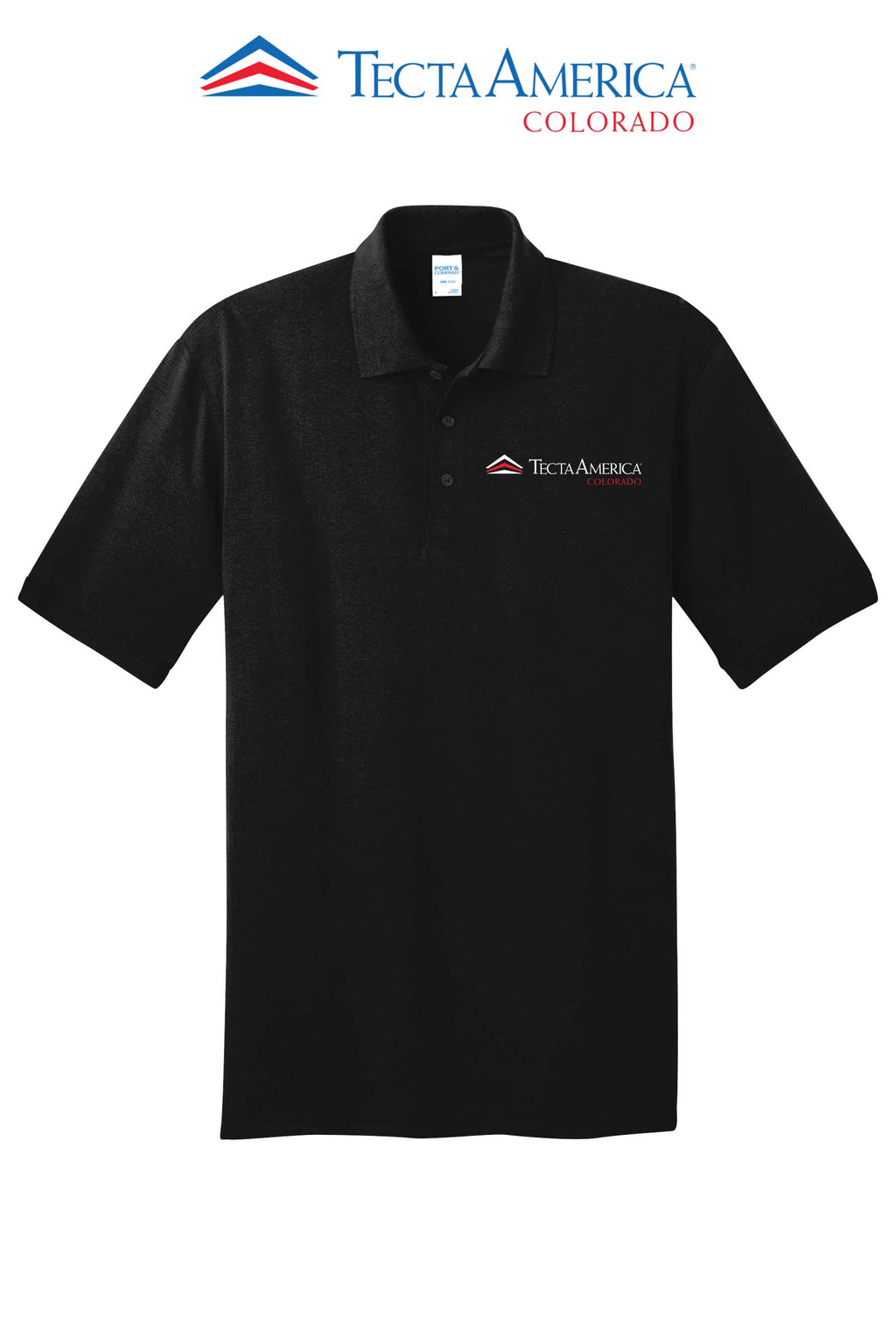 Port & Co™ Core Blend Jersey Knit Polo - Monument Roofing of Colorado