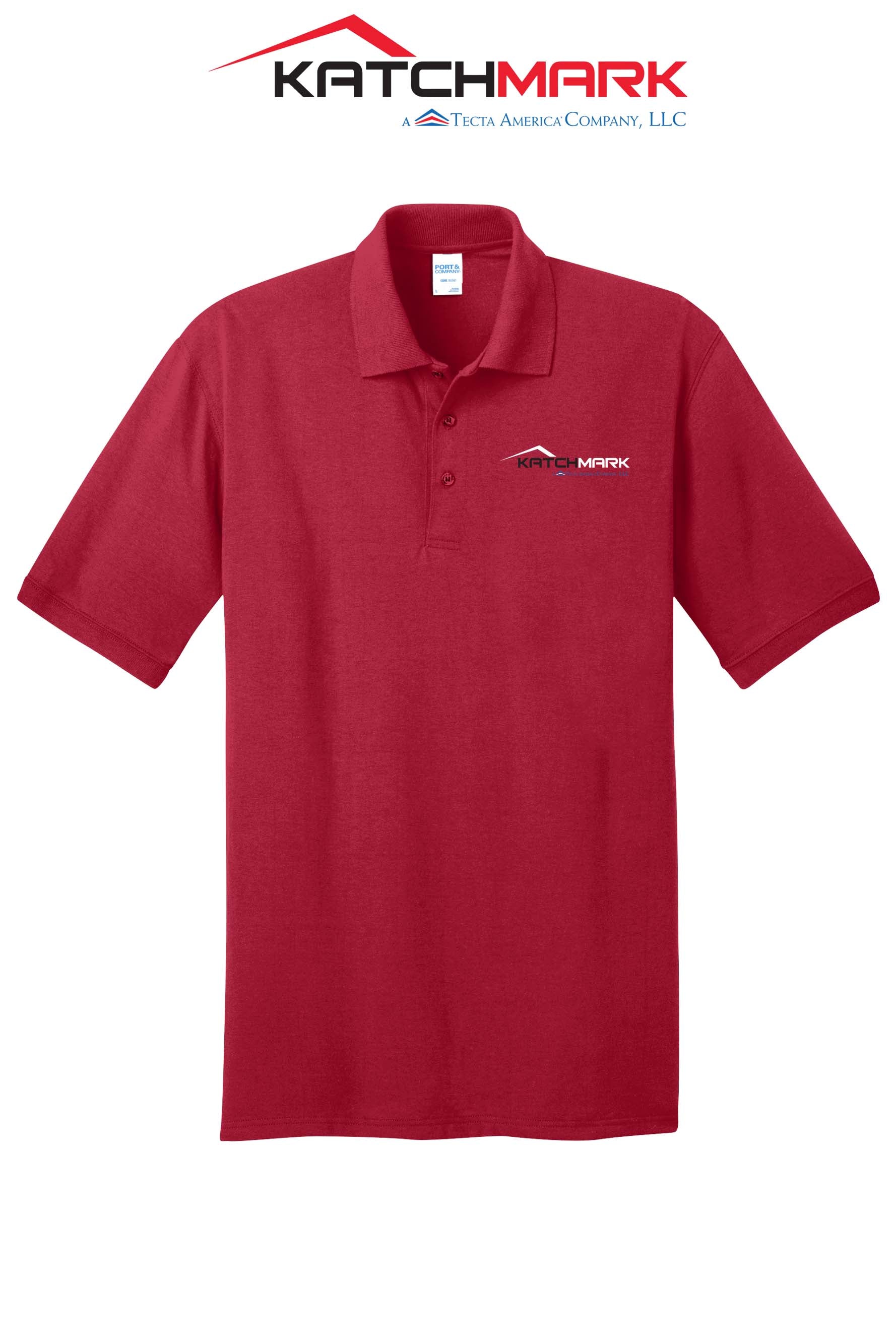 Port & Co™ Core Blend Jersey Knit Polo - Katchmark, A Tecta American Company LLC