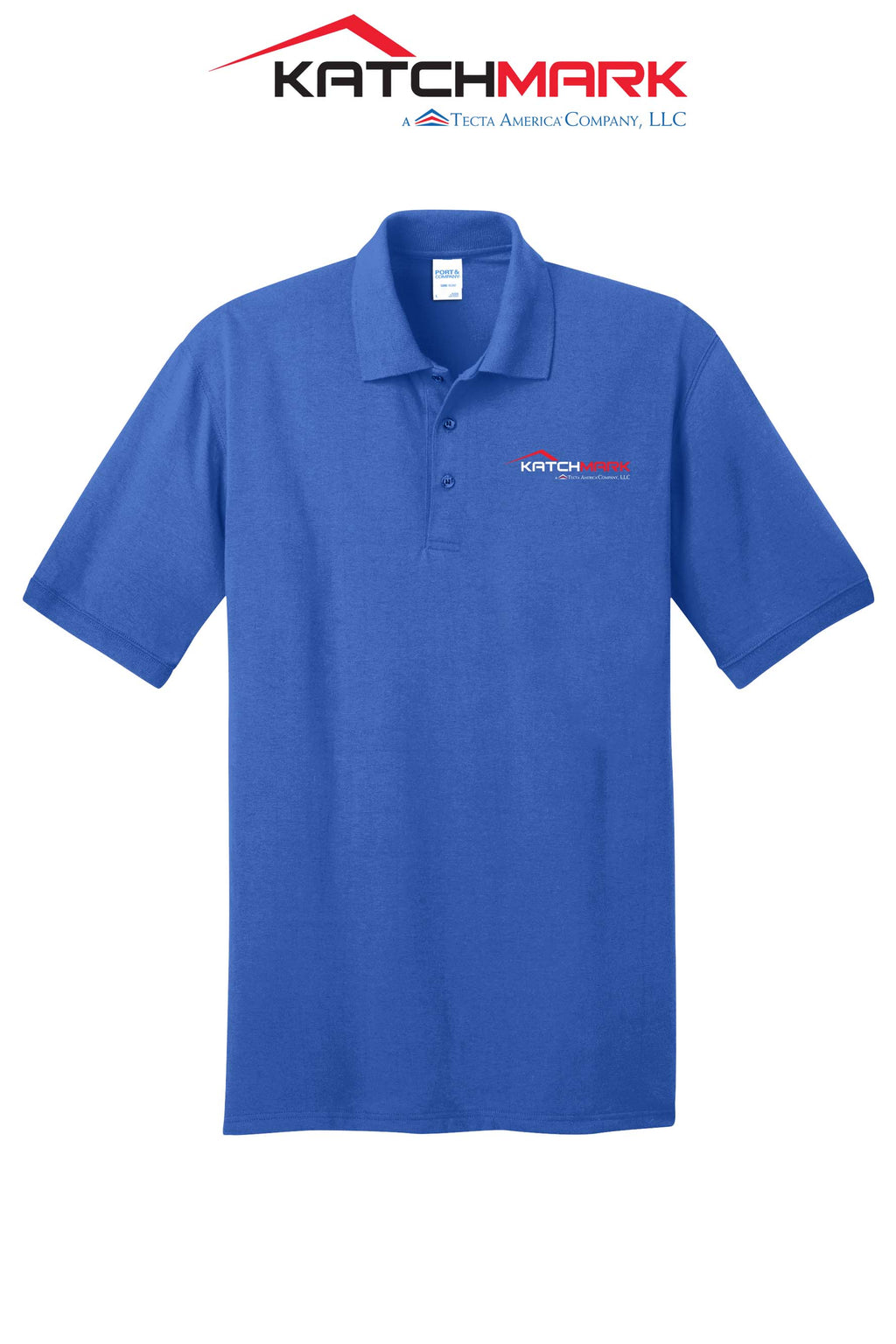 Port & Co™ Core Blend Jersey Knit Polo - Katchmark, A Tecta American Company LLC