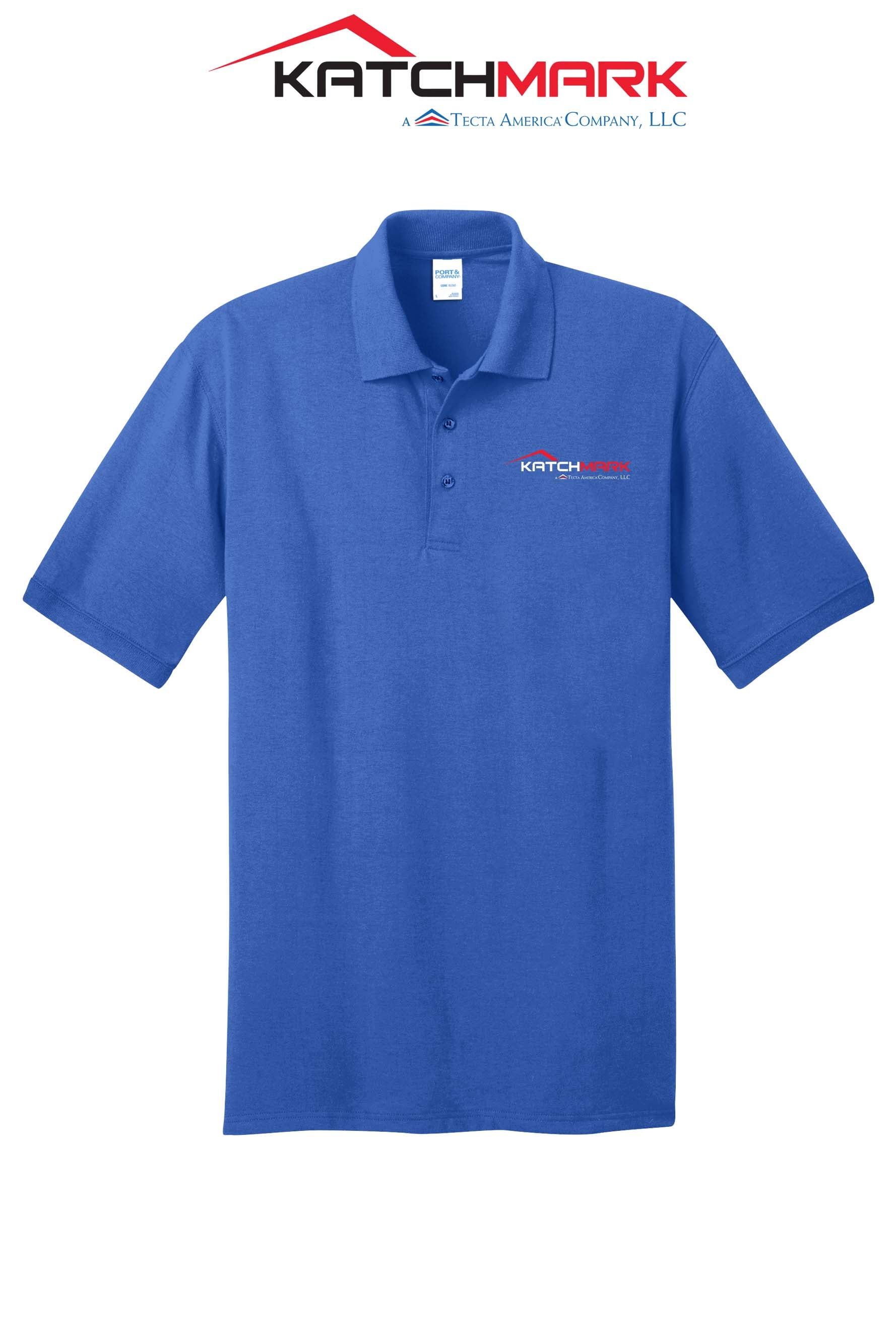 Port & Co™ Core Blend Jersey Knit Polo - Katchmark, A Tecta American Company LLC