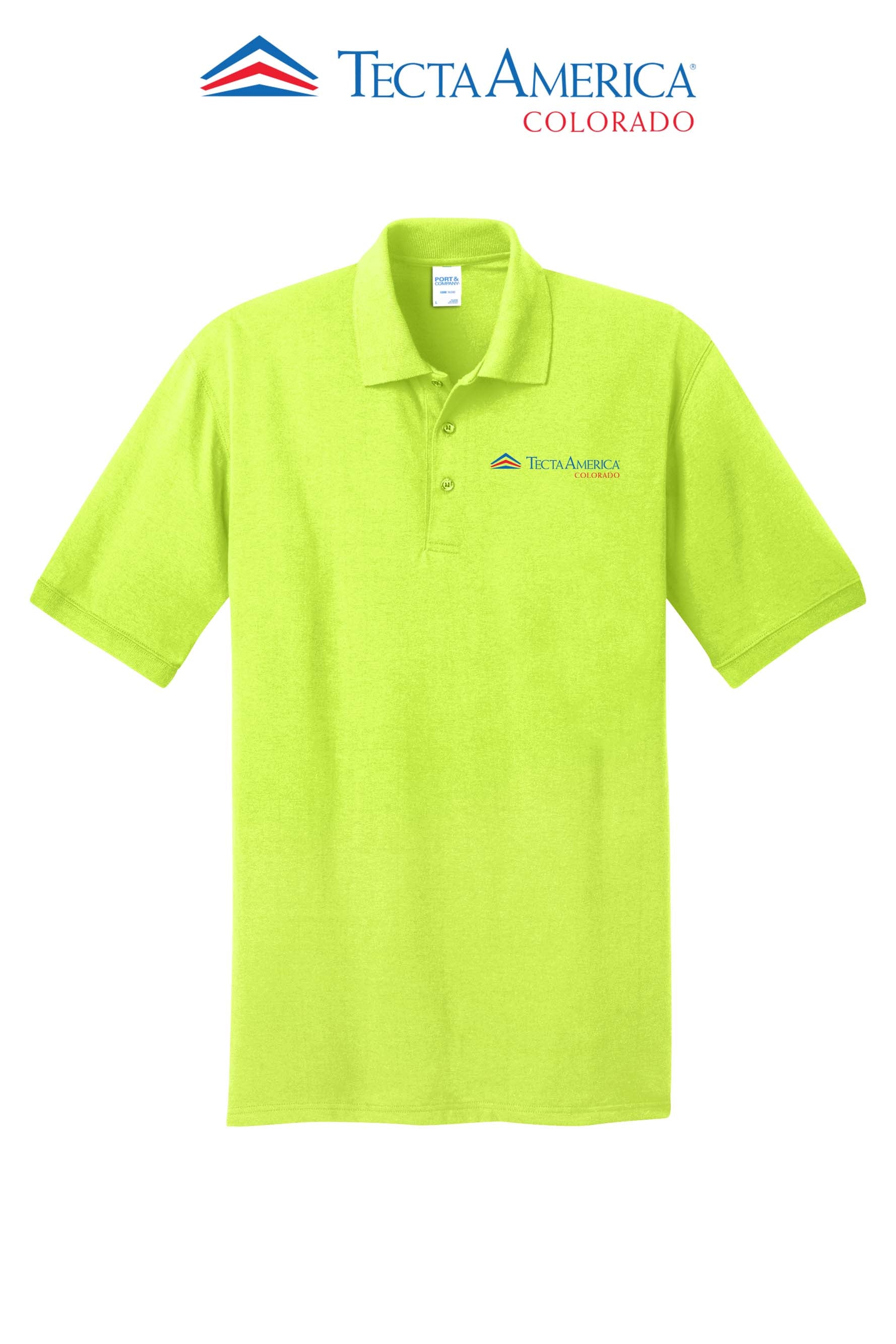 Port & Co™ Core Blend Jersey Knit Polo - Monument Roofing of Colorado