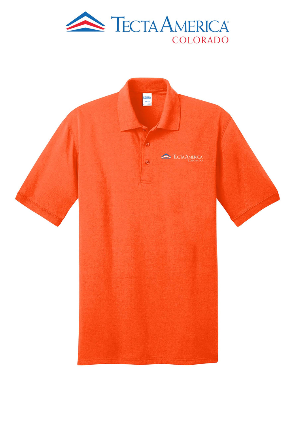 Port & Co™ Core Blend Jersey Knit Polo - Monument Roofing of Colorado
