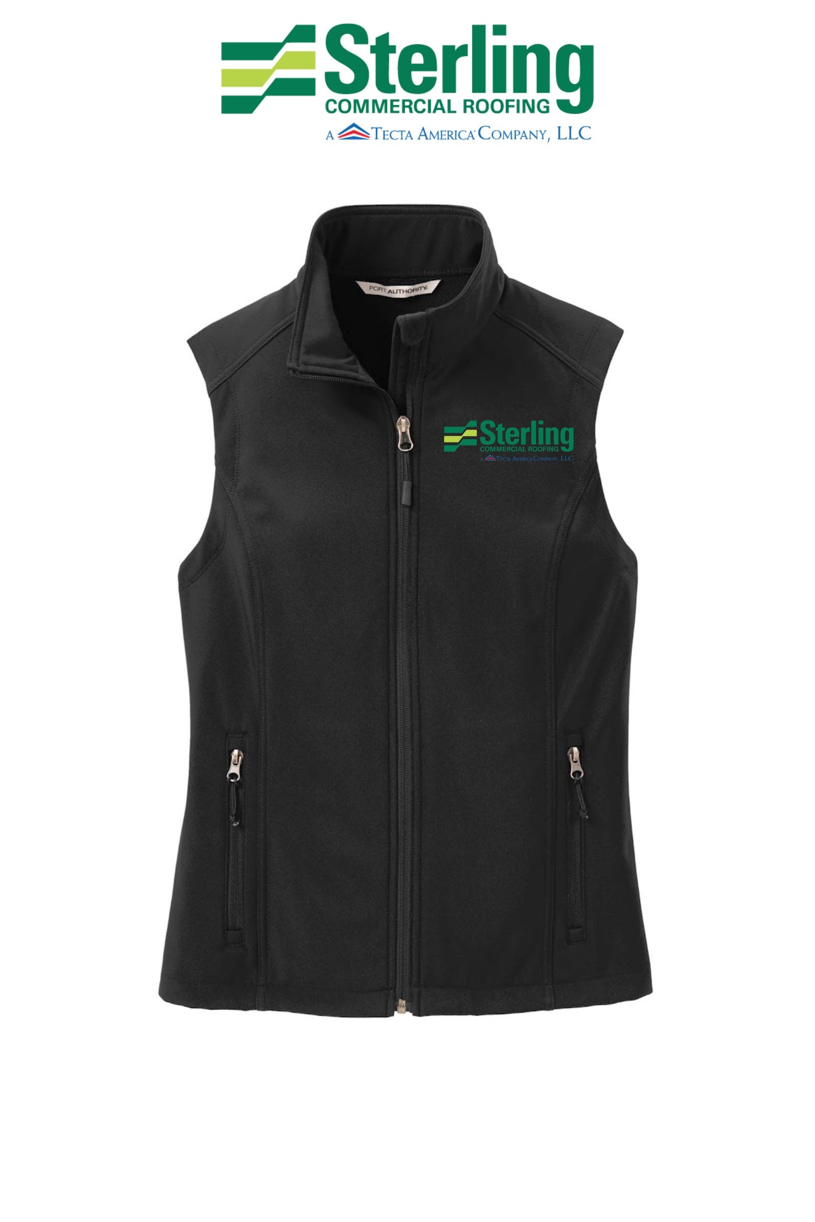 Port Authority® Women's Core Soft Shell Vest - Sterling, A Tecta American Company LLC