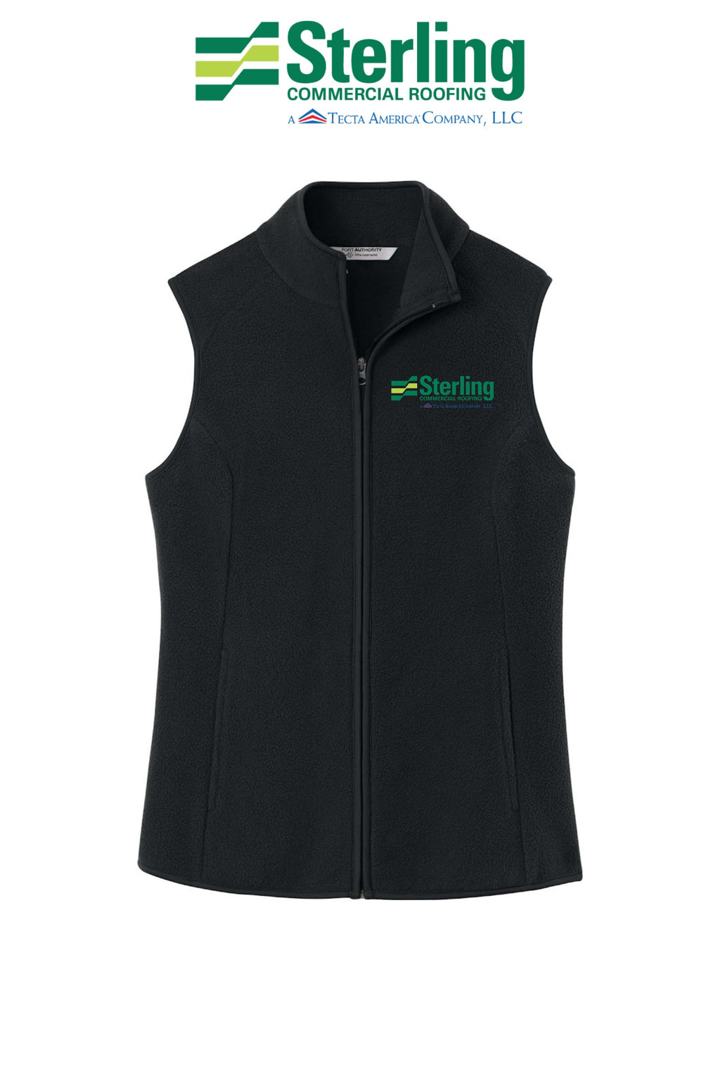 Port Authority® Women’s C-FREE® Fleece Vest - Sterling, A Tecta American Company LLC