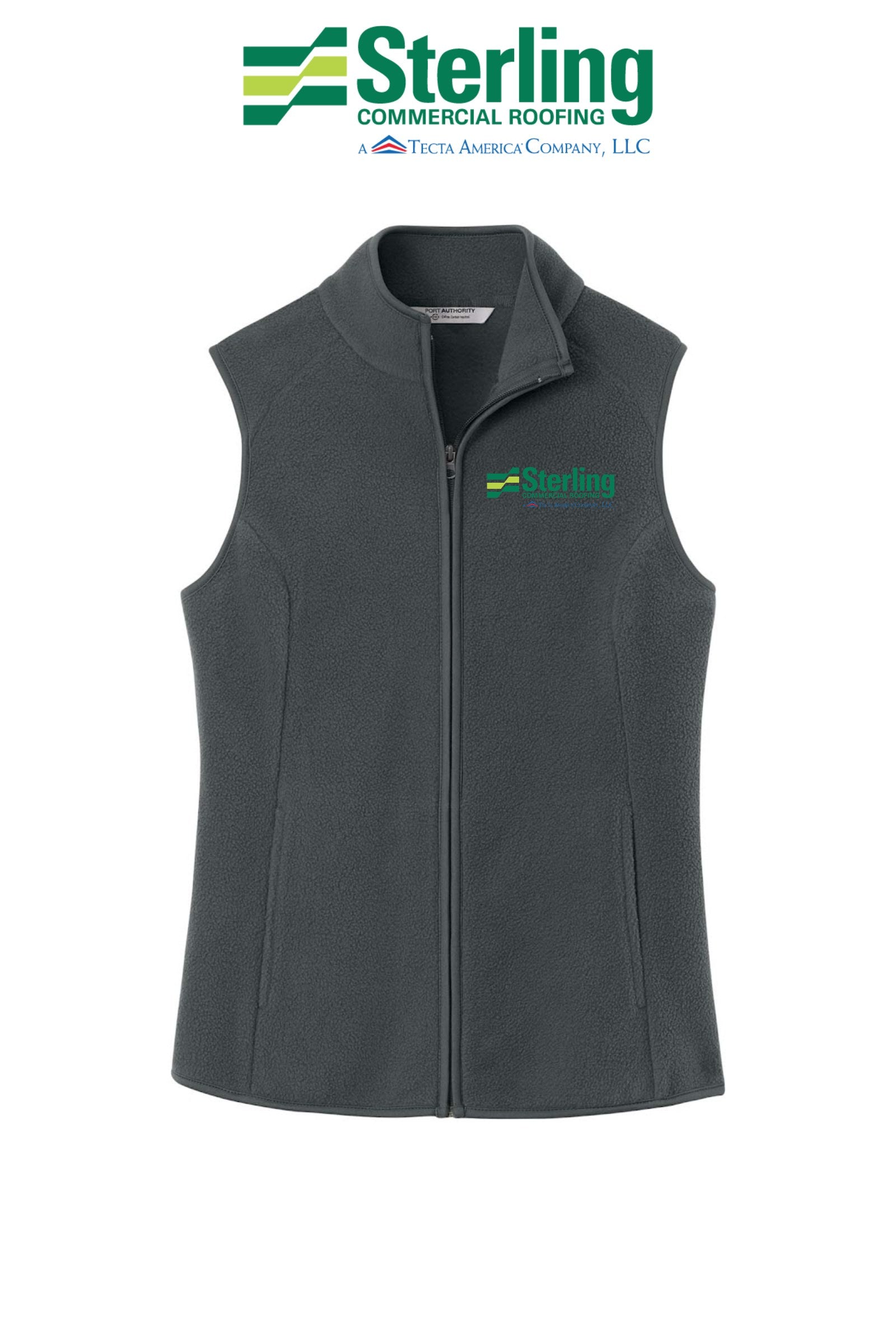 Port Authority® Women’s C-FREE® Fleece Vest - Sterling, A Tecta American Company LLC