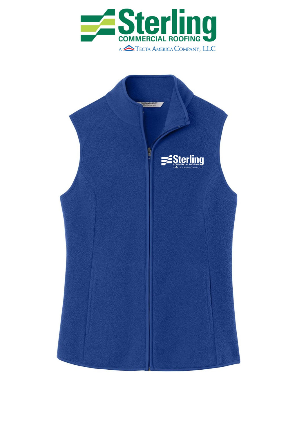 Port Authority® Women’s C-FREE® Fleece Vest - Sterling, A Tecta American Company LLC