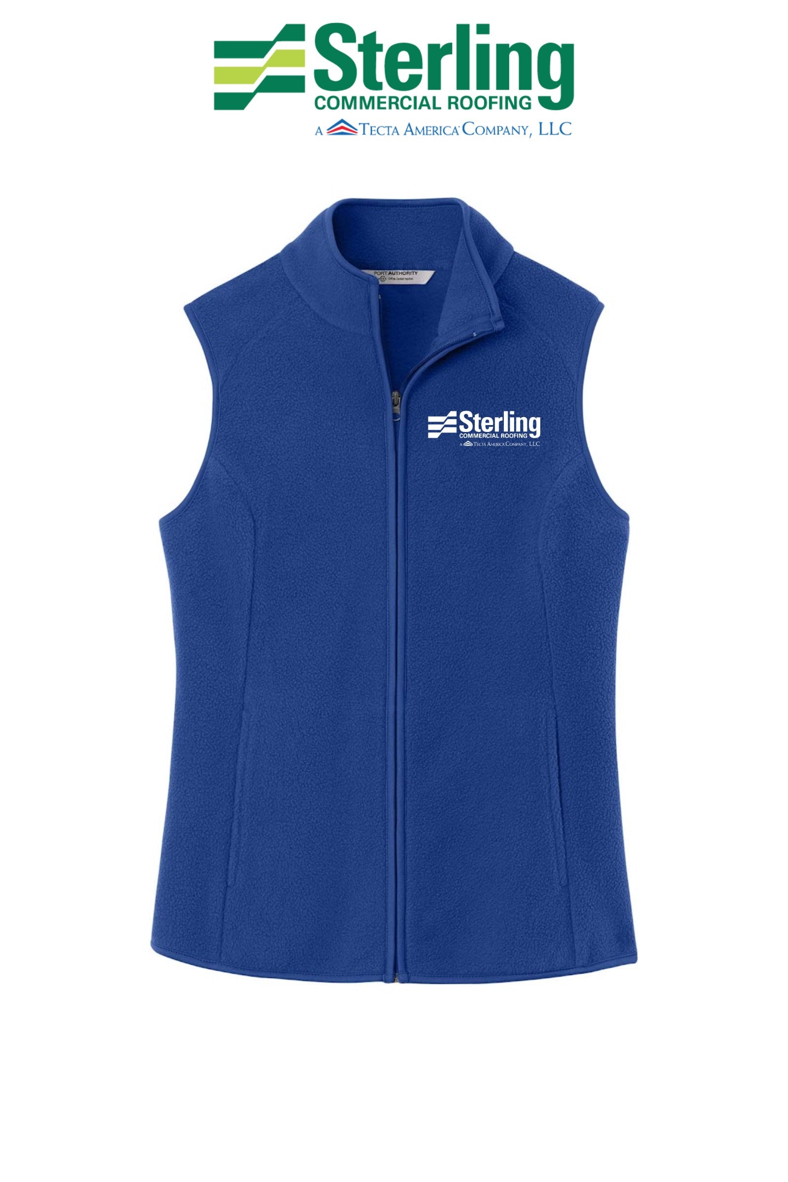 Port Authority® Women’s C-FREE® Fleece Vest - Sterling, A Tecta American Company LLC