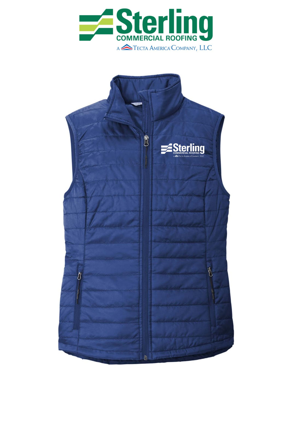 Port Authority® Women's Packable Puffy Vest - Sterling, A Tecta American Company LLC