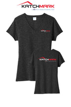 Port & Co™ Women's Tri-Blend V-Neck Tee - Katchmark, A Tecta American Company LLC