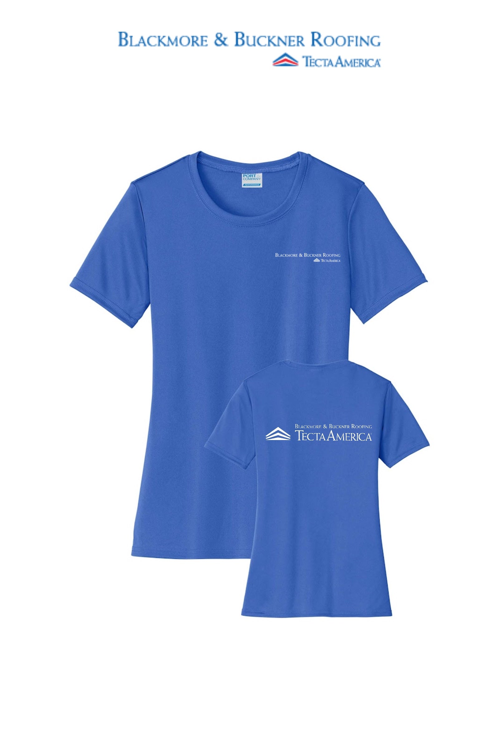 Port & Co™ Women's Performance  UPF50 Tee - Blackmore & Buckner