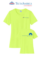 Port & Co™ Women's Performance  UPF50 Tee - Monument Roofing of Colorado