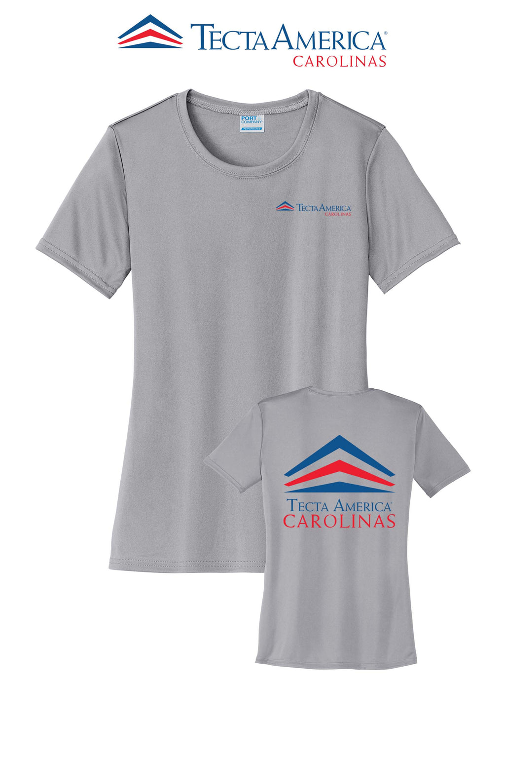 Port & Co™ Women's Performance  UPF50 Tee - Tecta America Carolinas LLC