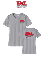 Port & Co™ Women's Performance  UPF50 Tee - B&L Sheet Metal & Roofing