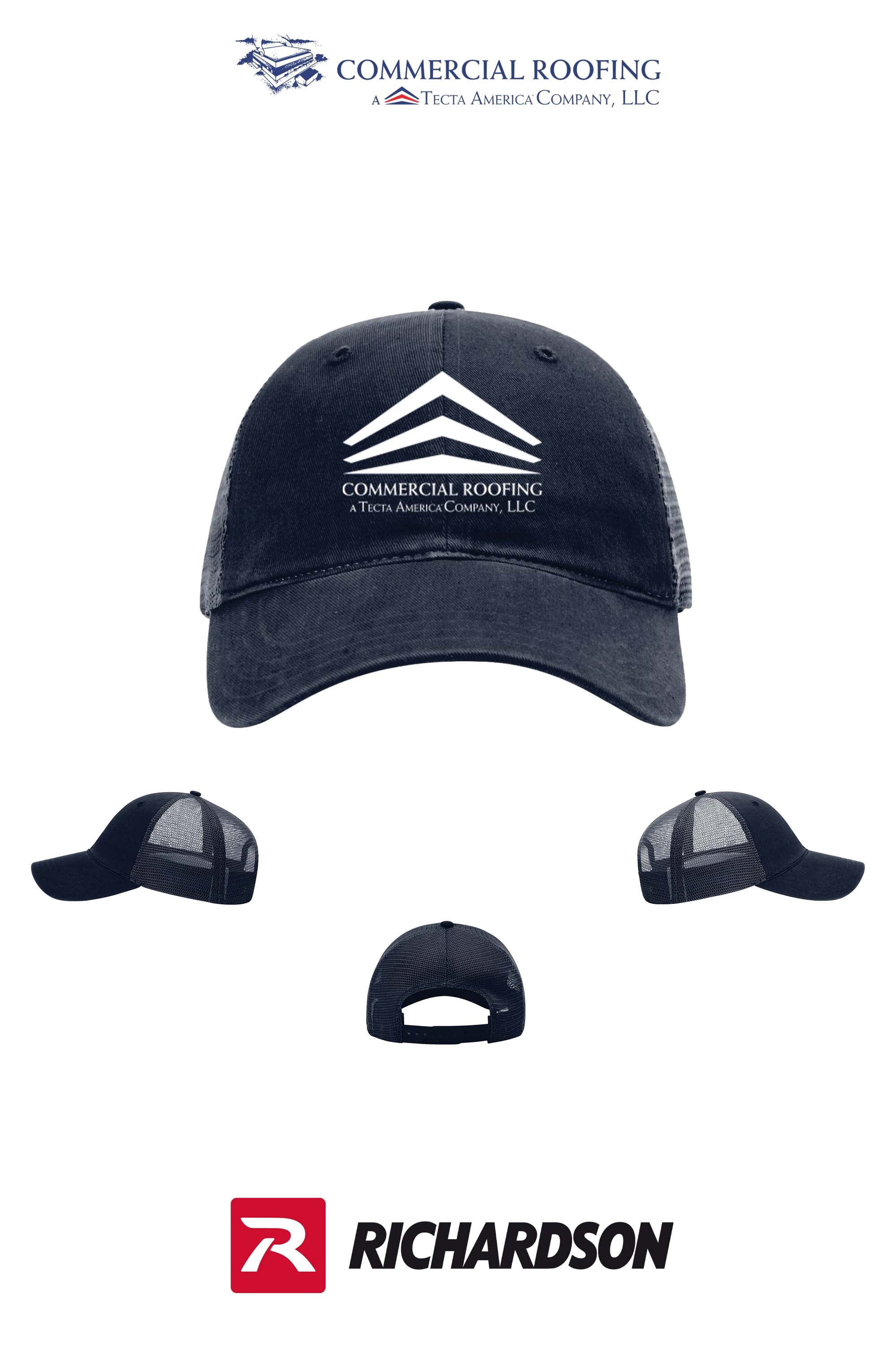 Richardson 111 Garment Washed Trucker - Commercial Roofing