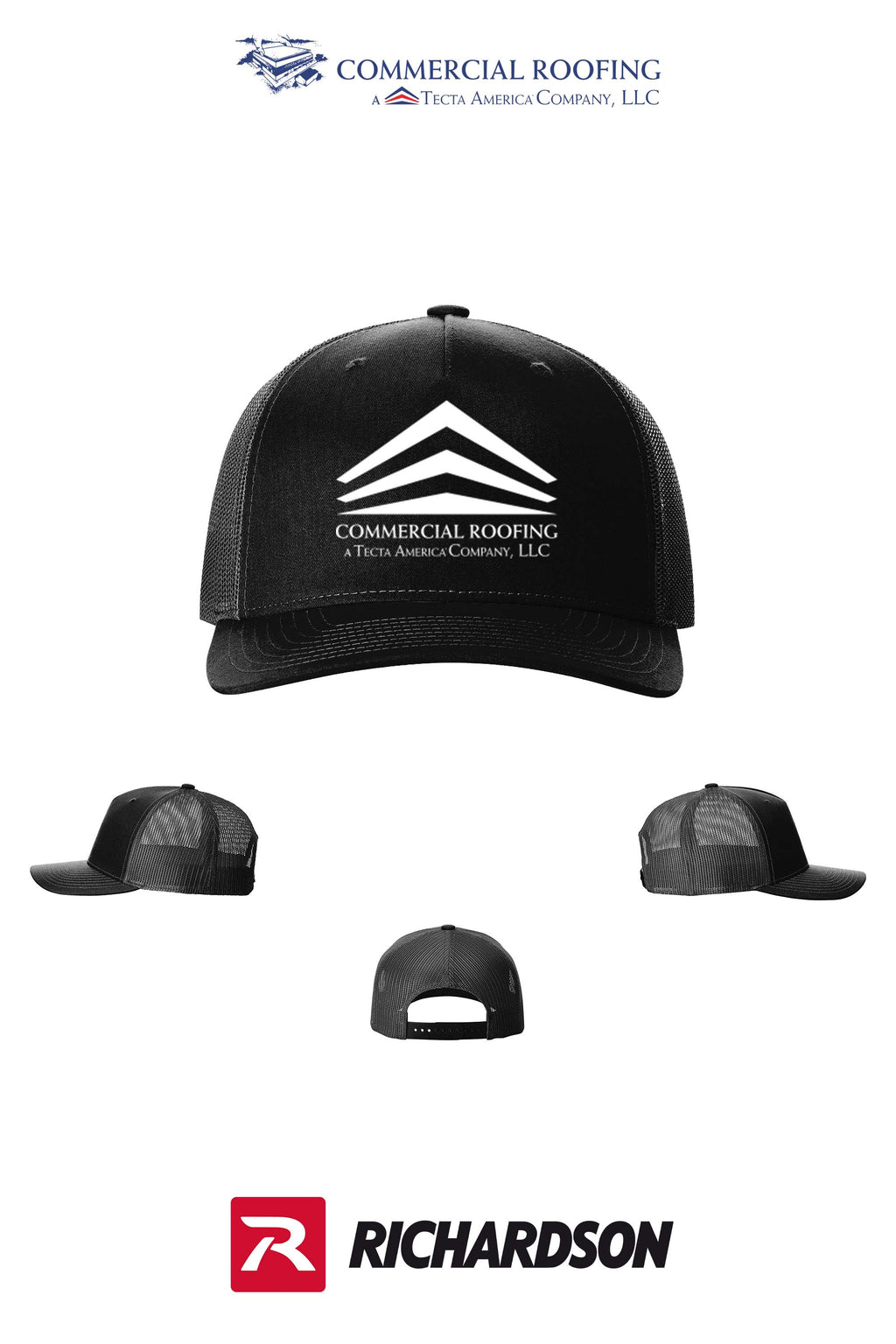 Richardson 112FP Five-Panel Trucker - Commercial Roofing
