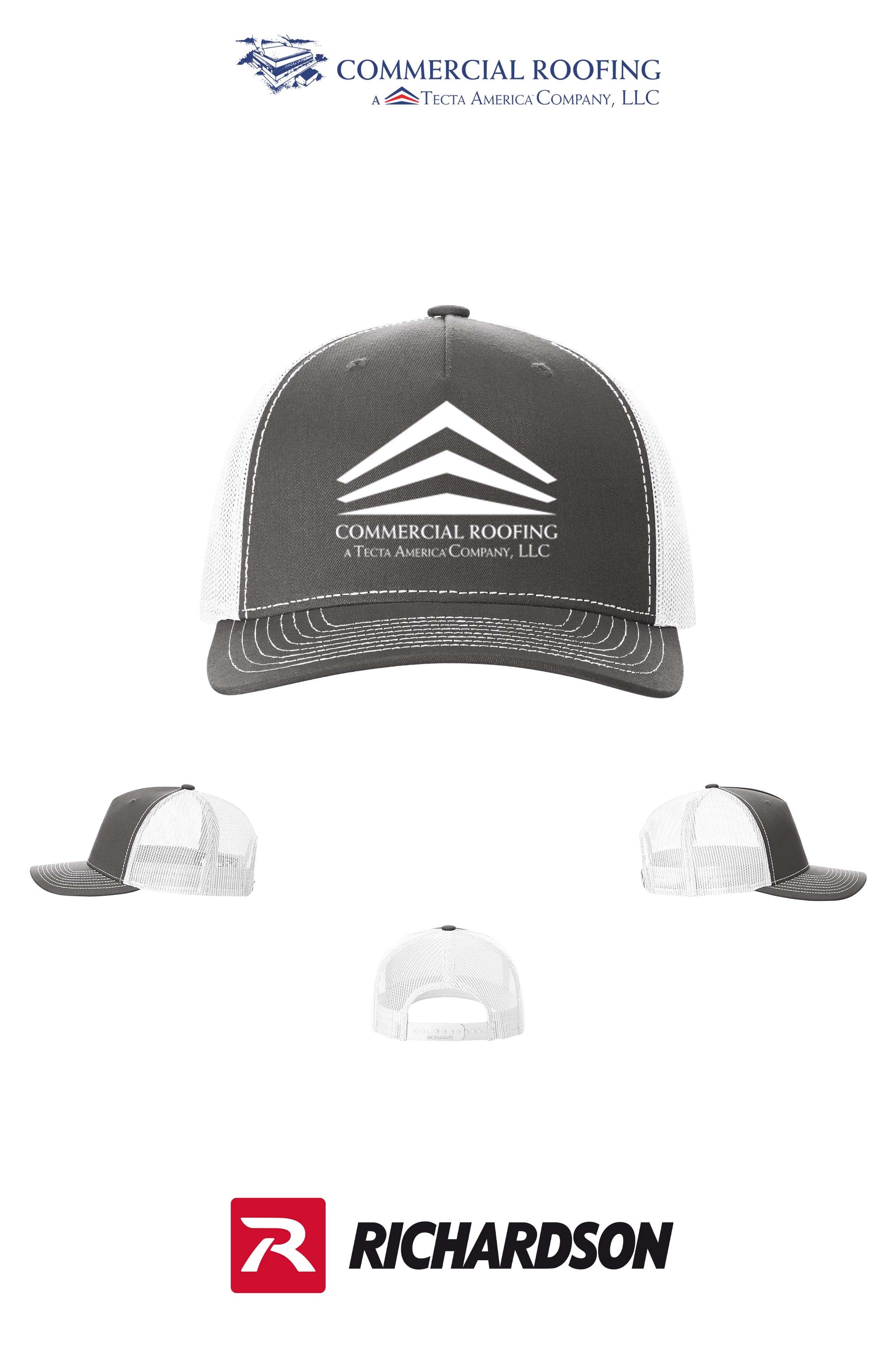 Richardson 112FP Five-Panel Trucker - Commercial Roofing