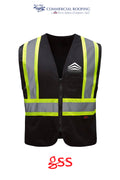 Enhanced Visibility Multi-color Vest - Commercial Roofing