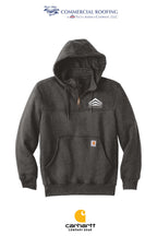Carhartt® Rain Defender® Paxton Heavyweight Hooded Zip Mock Sweatshirt - Commercial Roofing