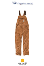 Carhartt® Duck Unlined Bib Overalls - Commercial Roofing